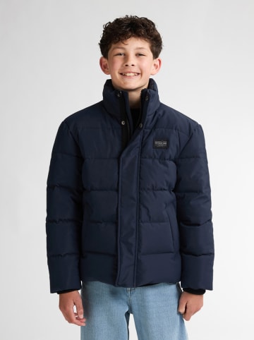 Petrol Industries Doorgestikte jas donkerblauw