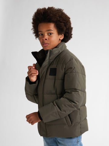 Petrol Industries Kurtka pikowana w kolorze khaki