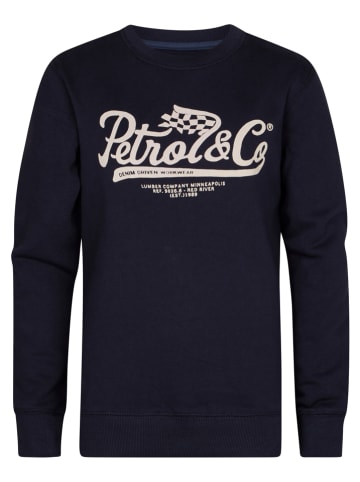 Petrol Industries Sweatshirt in Dunkelblau