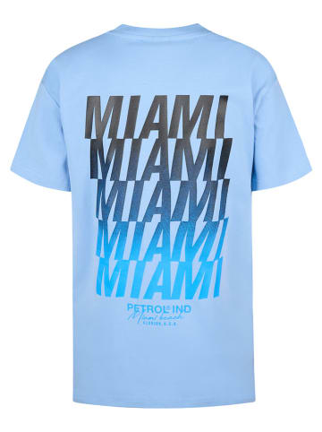 Petrol Industries Koszulka w kolorze błękitnym