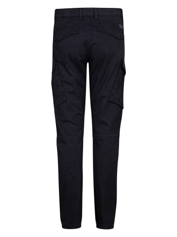 Petrol Industries Bojówki w kolorze granatowym