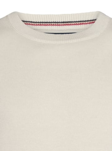 Petrol Industries Sweter w kolorze kremowym