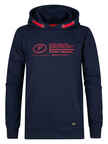 Petrol Industries Hoodie donkerblauw