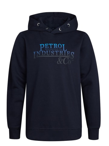 Petrol Industries Hoodie donkerblauw