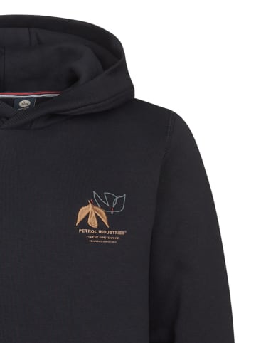 Petrol Industries Hoodie in Schwarz