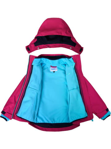 Peek U 3-in-1 functionele jas "Celeste" roze/blauw