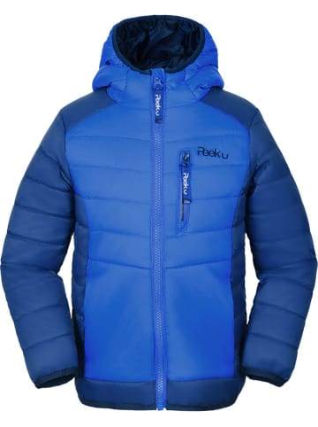 Peek U All-season doorgestikte jas "Caspian" blauw