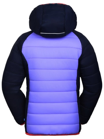 Peek U Doorgestikte jas "Cordelia" paars/donkerblauw