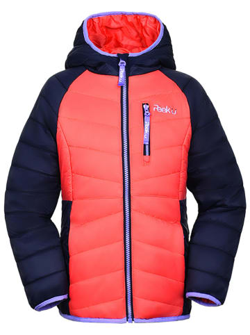 Peek U Ganzjahres-Steppjacke "Cordelia"  in Orange/ Dunkelblau