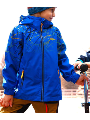 Peek U Kurtka przeciwdeszczowa "Lev" w kolorze niebieskim