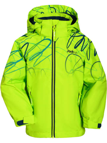 Peek U Regenjacke "Lev" in Neongrün