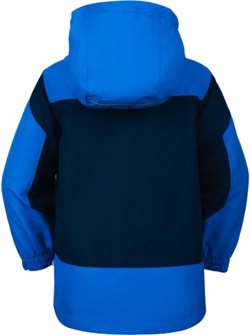 Peek U Regenjas "Axel" blauw/donkerblauw