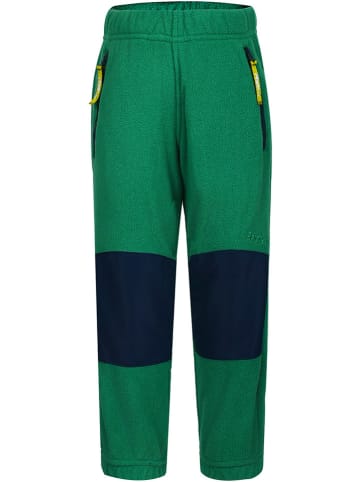Peek U Fleece broek "Ocean" groen/donkerblauw