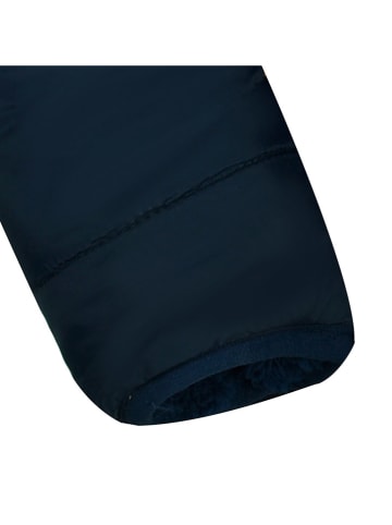 Peek U Omkeerbare doorgestikte jas "Wolf" oranje/donkerblauw