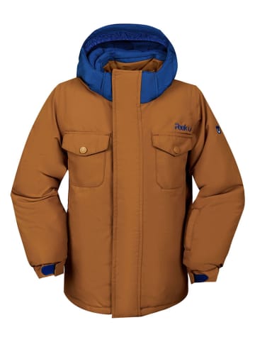 Peek U Ski-/ Snowboardjacke "Branton" in Hellbraun