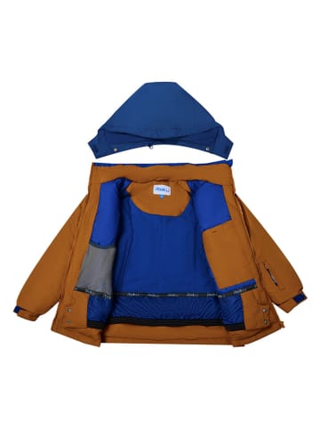 Peek U Ski-/snowboardjas "Branton" lichtbruin