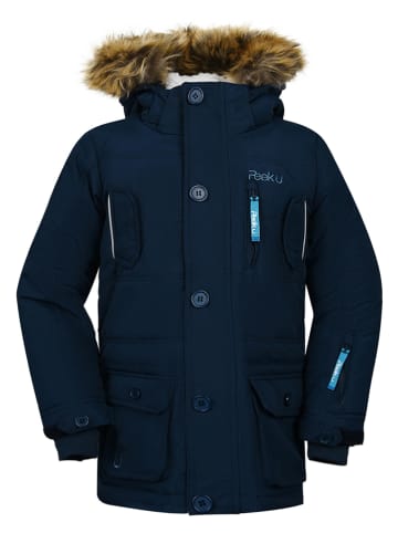 Peek U Winterjas "West" donkerblauw