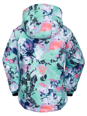 Peek U Ski-/snowboardjas "Linnia" mintgroen/blauw