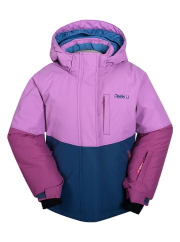Peek U Ski-/ Snowboardjacke "Ciel" in Lila/ Dunkelblau