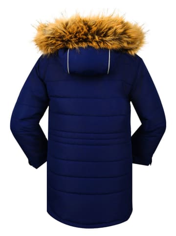 Peek U Parka zimowa w kolorze granatowym