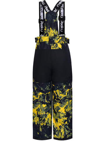 Peek U Ski-/snowboardbroek "Kuu" zwart/geel