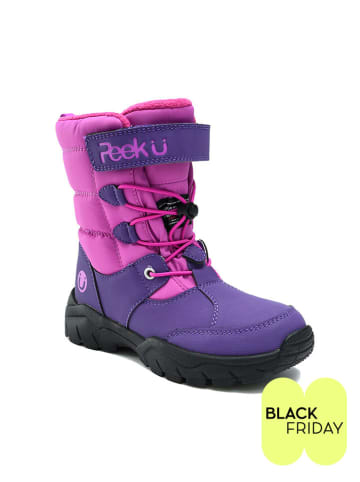 Peek U Winterboots "Blunnie" paars/roze