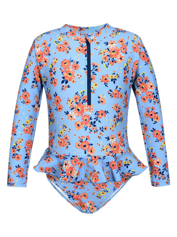 Peek U Badpak "Aarna" blauw/oranje