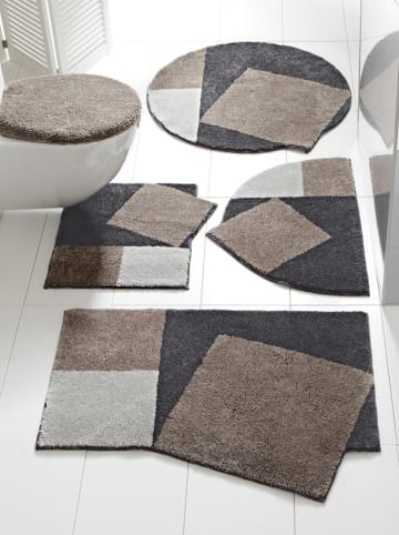 heine home Badmat bruin/grijs/zwart