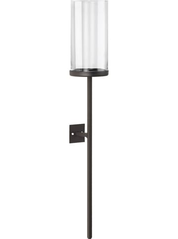 heine home Wandwindlicht in Schwarz - (B)10,5 x (H)64 x (T)11,5 cm