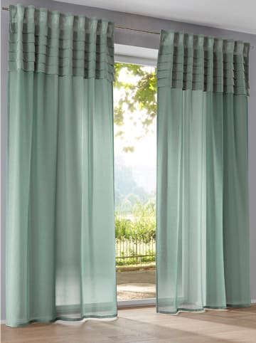 heine home Decogordijn groen