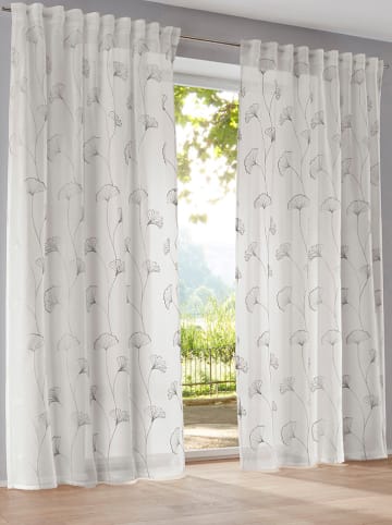 heine home Zasłona dekoracyjna w kolorze białym