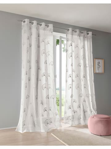 heine home Zasłona dekoracyjna w kolorze białym