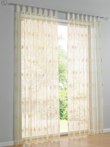 heine home Firanka dekoracyjna w kolorze kremowym