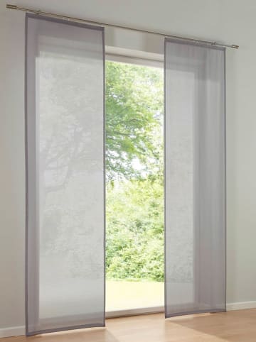 heine home Zasłona przesuwna w kolorze szarym