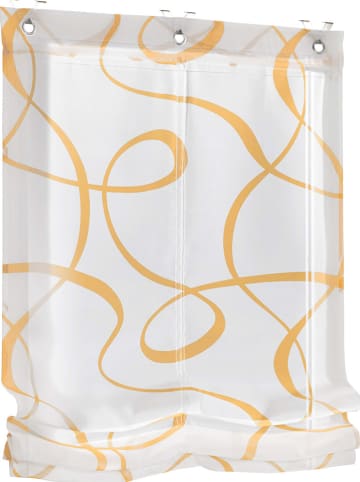 heine home Rollo in Weiß/ Gelb