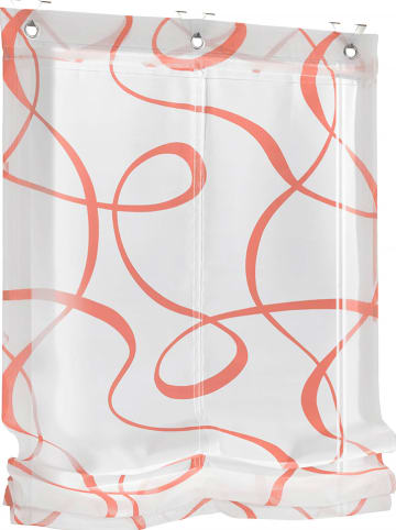 heine home Roleta w kolorze biało-jasnoróżowym