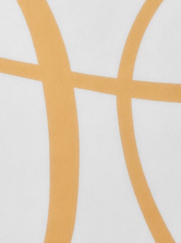 heine home Schiebevorhang in Weiß/ Orange