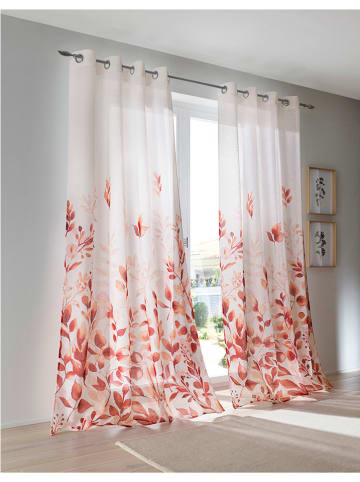 heine home Decojaloezie wit/rood