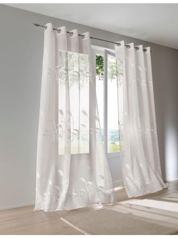 heine home Decogordijn crème