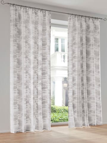 heine home Zasłona dekoracyjna w kolorze szarym