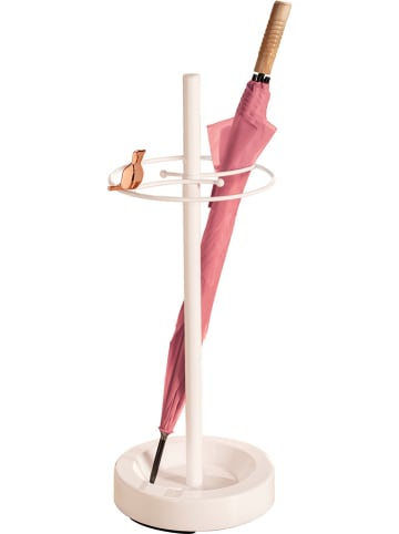 heine home Stojak w kolorze białym na parasole - wys. 70 x Ø 26 cm