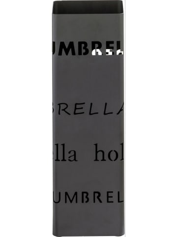 heine home Stojak w kolorze czarnym na parasole - 15,5 x 49 x 15,5 cm