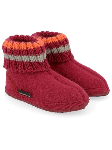 HAFLINGER Pantoffels bordeaux