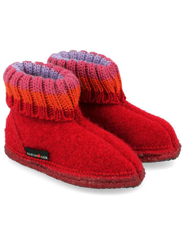 HAFLINGER Pantoffels rood