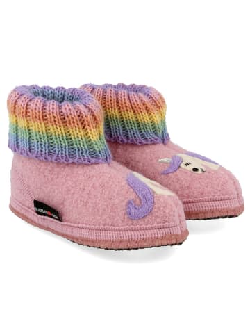 HAFLINGER Pantoffels lichtroze/meerkleurig