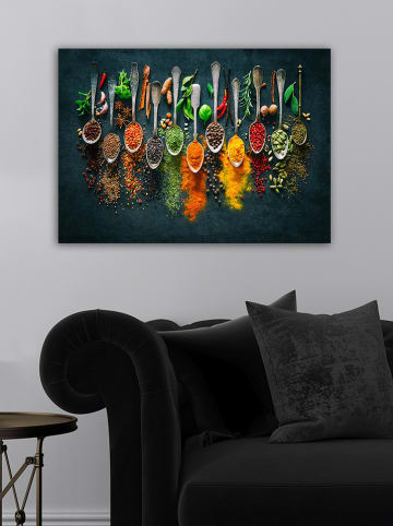 ABERTO DESIGN Kunstdruk op canvas - (B)70 x (H)50 x (D)3 cm