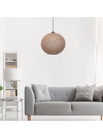 ABERTO DESIGN Hanglamp lichtbruin - (H)34 x Ø 38 cm