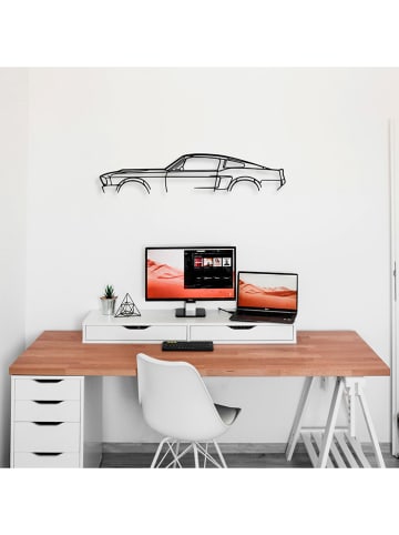 ABERTO DESIGN Wanddecoratie "Ford Mustang" - (B)70 x (H)15 cm