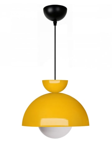 ABERTO DESIGN Lampa wisząca w kolorze żółtym - wys. 15 x Ø 25 cm