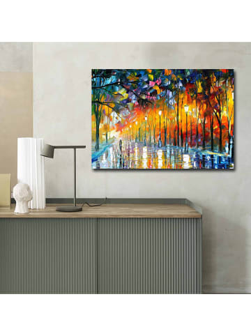 ABERTO DESIGN Kunstdruk op canvas "Famous Art 026" - (B)100 x (H)70 cm